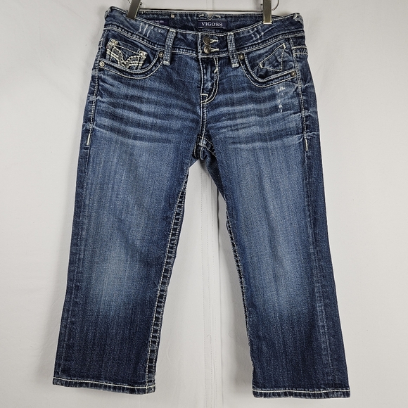 Vigoss The Chelsea capri jeans size 5 - Picture 1 of 15